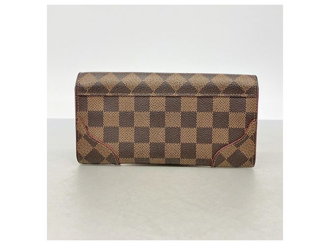 Louis Vuitton Damier Portefeuille Caïssa Long Wallet Fuschia - vista 11