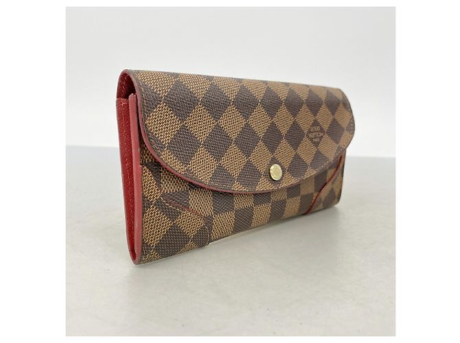 Louis Vuitton Damier Portefeuille Caïssa Long Wallet Fuschia - vista 2