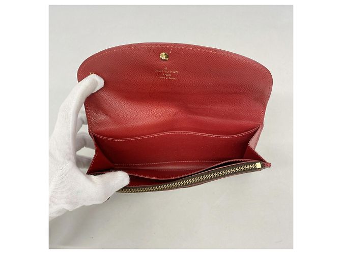 Louis Vuitton Damier Portefeuille Caïssa Long Wallet Fuschia - vista 3
