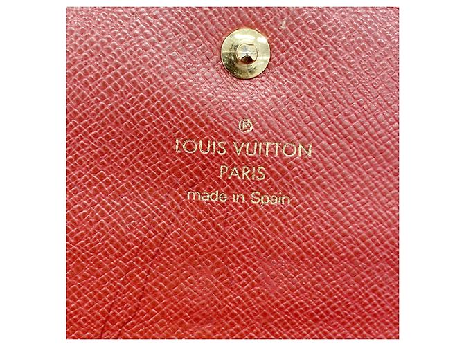 Louis Vuitton Damier Portefeuille Caïssa Long Wallet Fuschia - vista 4
