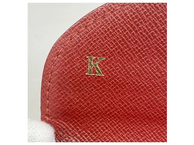 Louis Vuitton Damier Portefeuille Caïssa Long Wallet Fuschia - vista 5