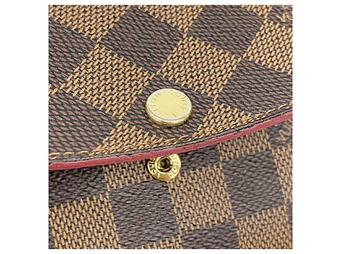 Louis Vuitton Damier Portefeuille Caïssa Long Wallet Fuschia - vista 9