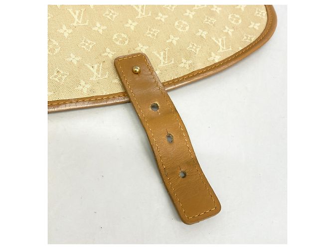 Borsa a tracolla Louis Vuitton Monogram Mini Bérangere Beige - vista 11