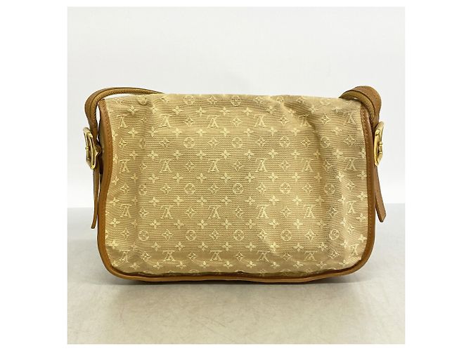 Borsa a tracolla Louis Vuitton Monogram Mini Bérangere Beige - vista 15