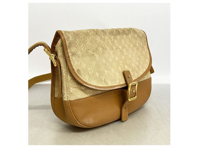 Borsa a tracolla Louis Vuitton Monogram Mini Bérangere Beige - vista 2