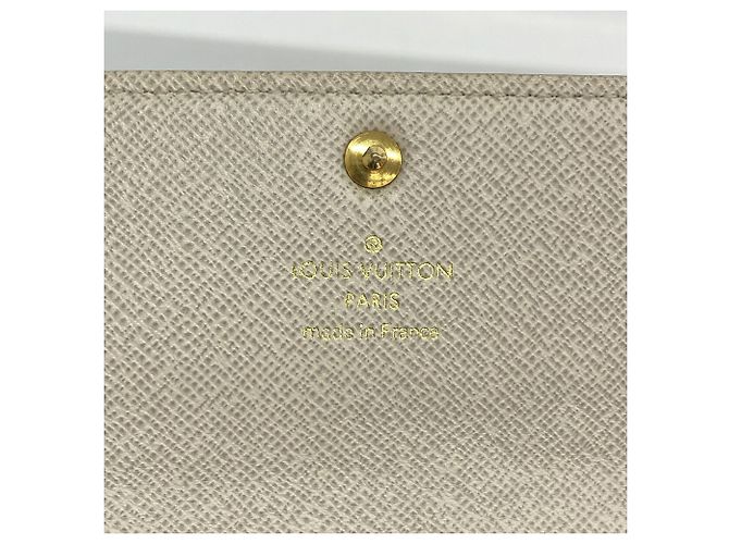 Louis Vuitton Monogram Dentelle Portefeuille Sarah Long Wallet M95390 Castaño Plata - vista 4