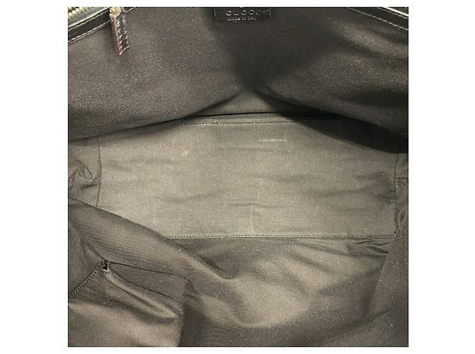 Borsa tote Gucci in tela GG beige - vista 4