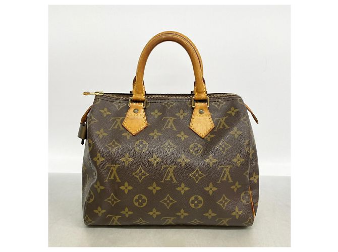 Bolsa Louis Vuitton Monogram Speedy 25 Marrom - vista 11