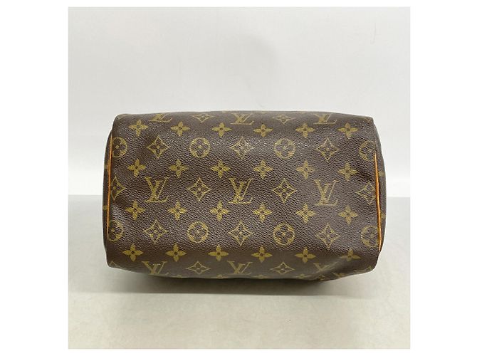 Bolsa Louis Vuitton Monogram Speedy 25 Marrom - vista 3