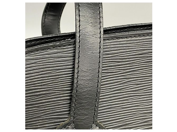 Louis Vuitton Epi Lussac Schultertasche Schwarz - Ansicht 10