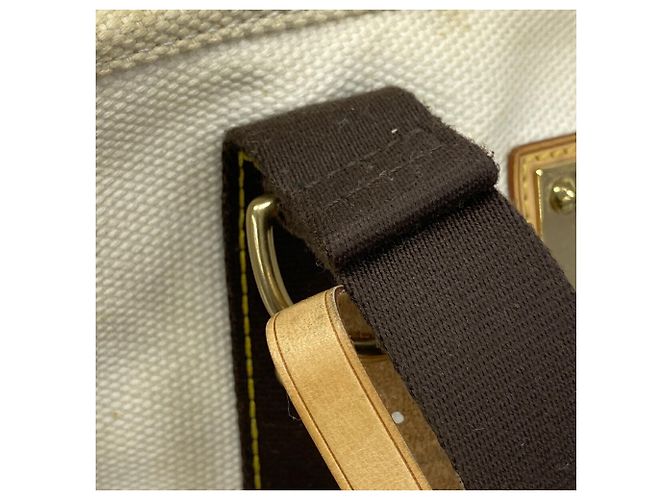 Borsa Tote Louis Vuitton Antigua Cabas MM Crudo - vista 10