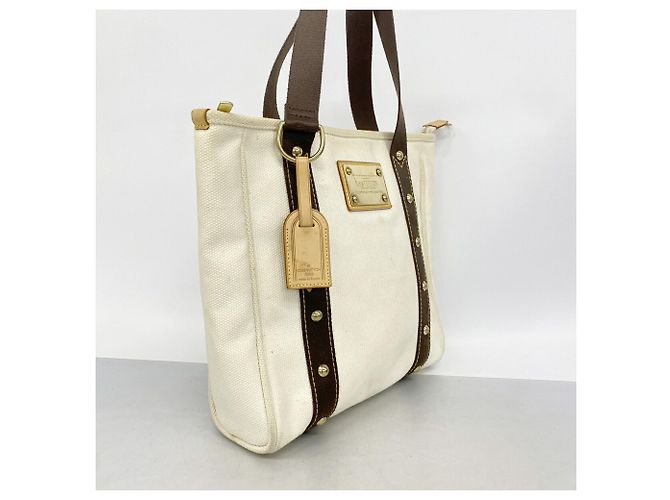 Borsa Tote Louis Vuitton Antigua Cabas MM Crudo - vista 2
