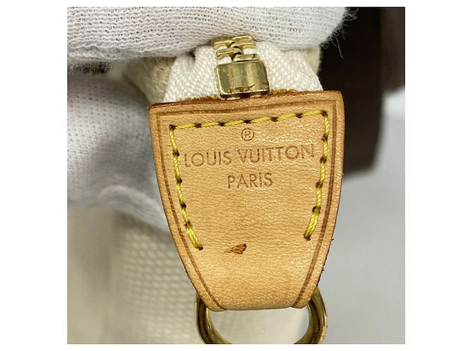 Borsa Tote Louis Vuitton Antigua Cabas MM Crudo - vista 5