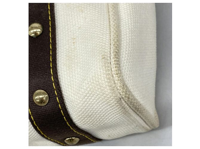 Borsa Tote Louis Vuitton Antigua Cabas MM Crudo - vista 6