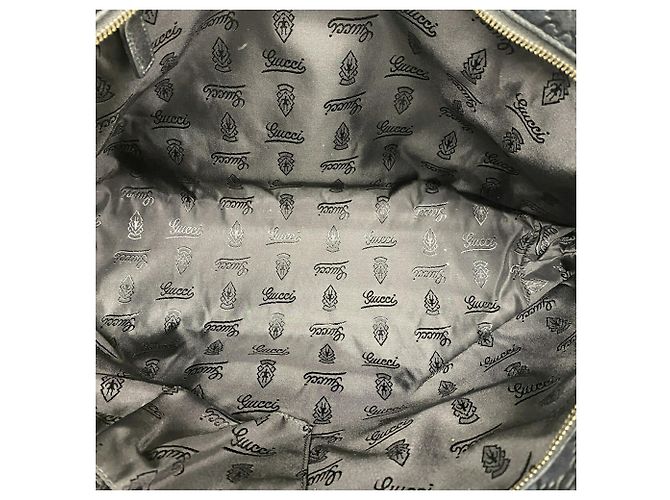 Bolso Tote Gucci de piel negra Negro - vista 4