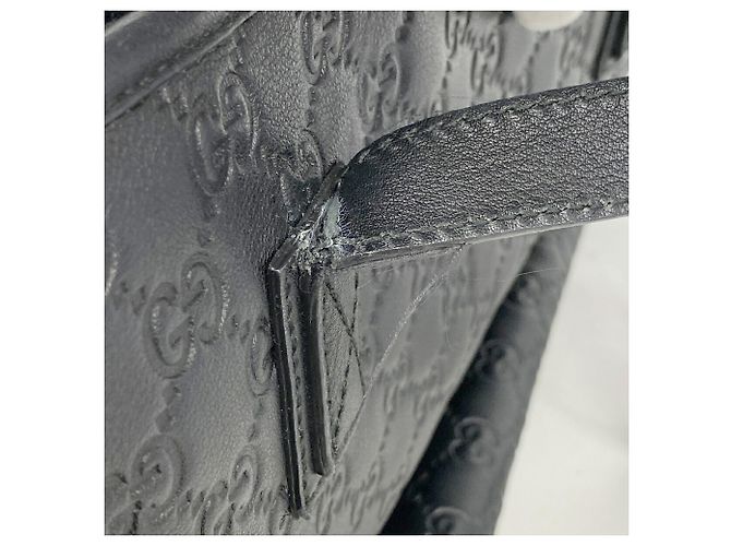 Bolso Tote Gucci de piel negra Negro - vista 7