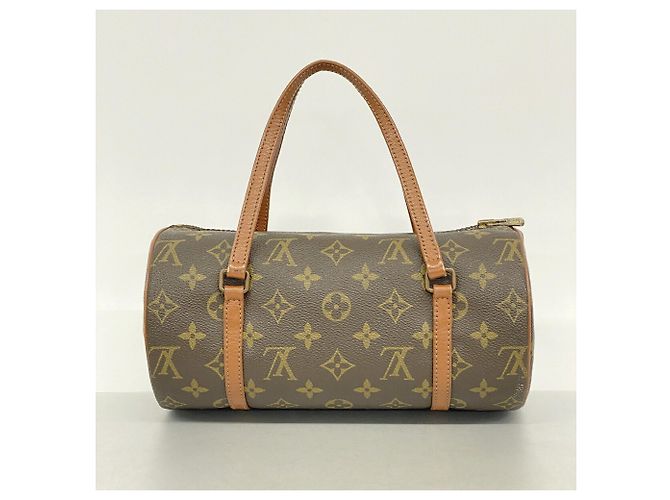 Bolso Louis Vuitton Monogram Papillon 26 Castaño - vista 10