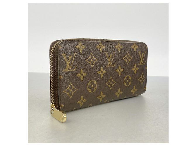 Carteira Zippy Monogram Louis Vuitton Marrom - vista 2