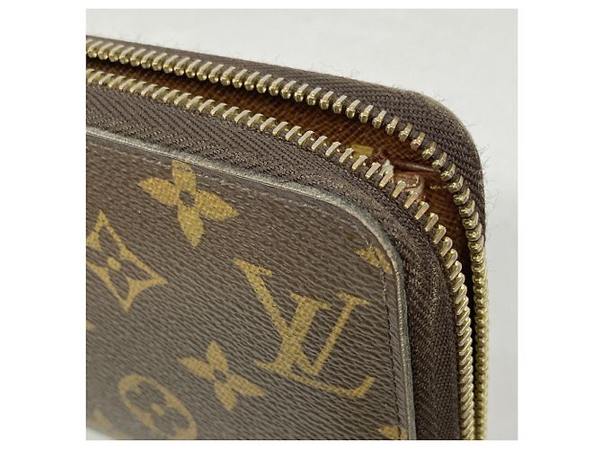Carteira Zippy Monogram Louis Vuitton Marrom - vista 6
