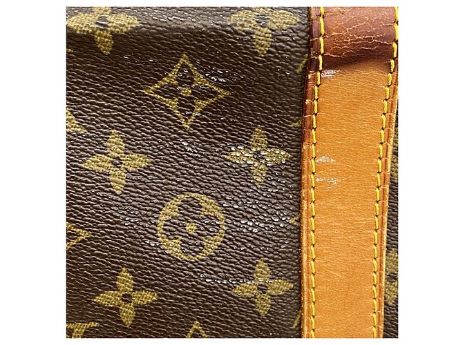 Louis Vuitton Boston Monogram Keepall 60 Tasche Braun - Ansicht 10
