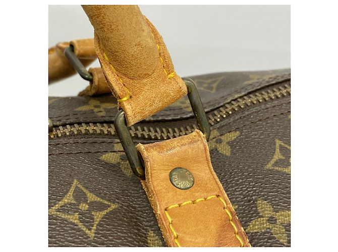 Louis Vuitton Boston Monogram Keepall 60 Tasche Braun - Ansicht 11
