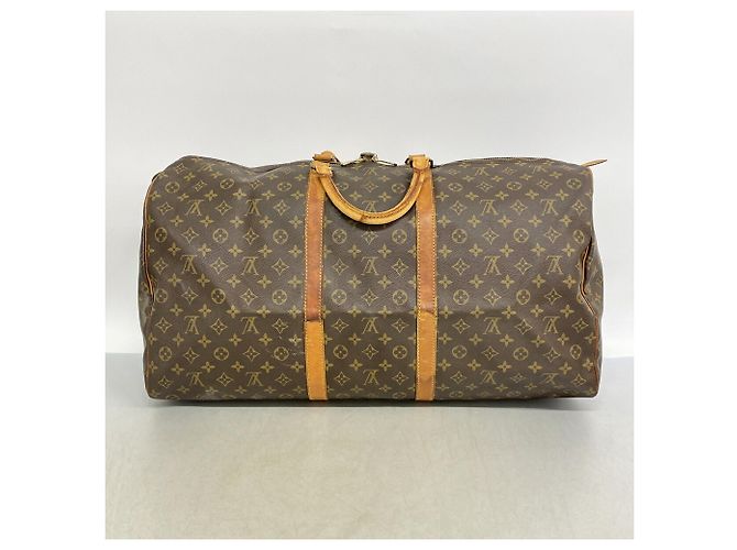 Louis Vuitton Boston Monogram Keepall 60 Tasche Braun - Ansicht 14