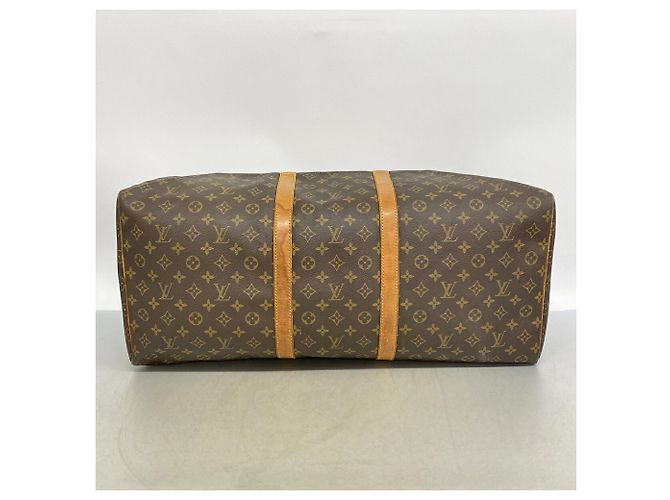 Louis Vuitton Boston Monogram Keepall 60 Tasche Braun - Ansicht 3
