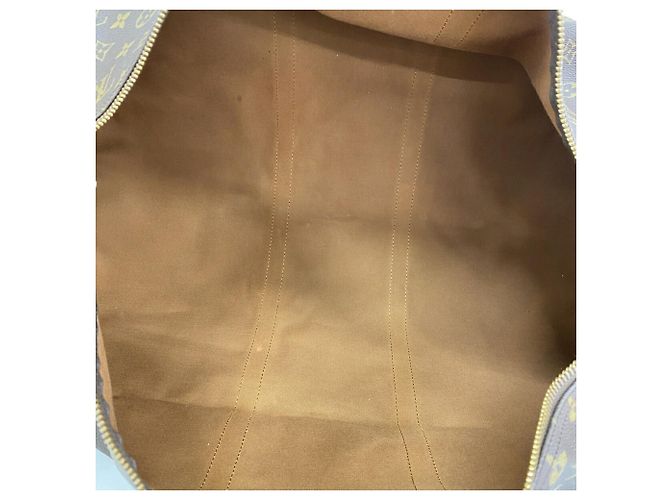 Louis Vuitton Boston Monogram Keepall 60 Tasche Braun - Ansicht 4