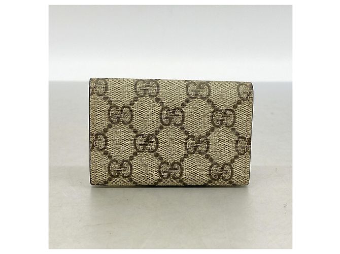Gucci GG Supreme Schlüsseletui in Beige - Ansicht 7