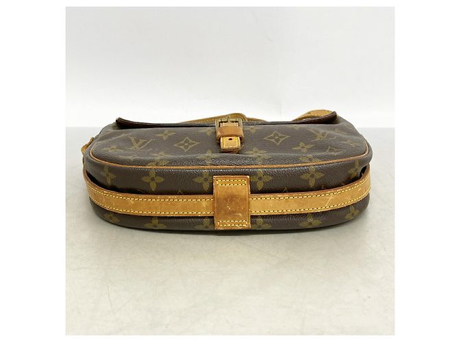 Borsa a tracolla Louis Vuitton Monogram Jeune Fille MM Marrone - vista 3