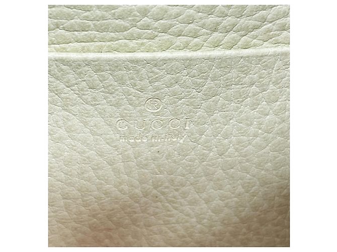 Borsa spalla portafoglio Gucci Dionysus in pelle bianca Bianco - vista 5