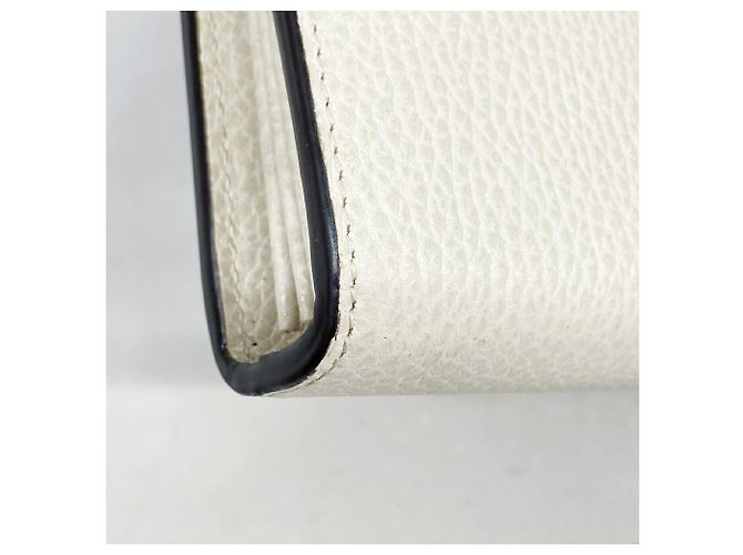 Borsa spalla portafoglio Gucci Dionysus in pelle bianca Bianco - vista 6