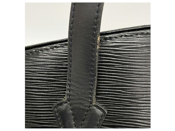 Bolso de hombro Louis Vuitton Epi Saint Jacques Negro - vista 11