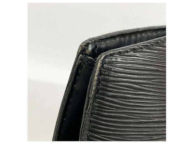 Bolso de hombro Louis Vuitton Epi Saint Jacques Negro - vista 6