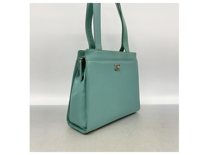 Borsa a Tracolla Chanel Blu - vista 2