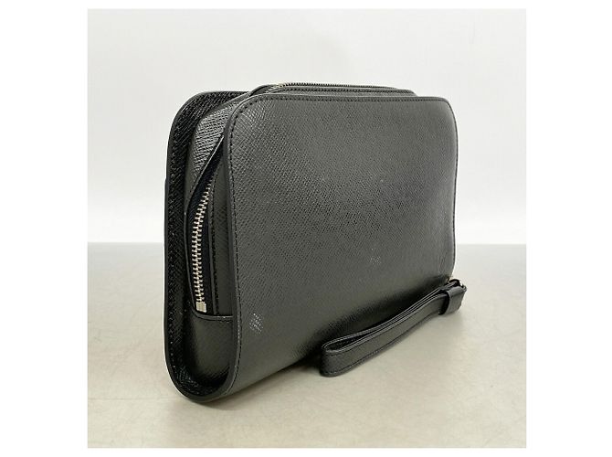 Pochette Louis Vuitton Taiga Baikal Gris - vue 2
