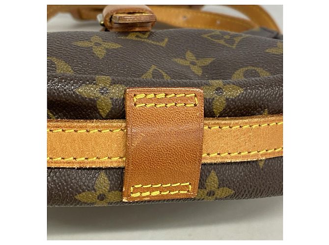 Borsa a spalla Louis Vuitton Monogram Jeune Fille PM Marrone - vista 11
