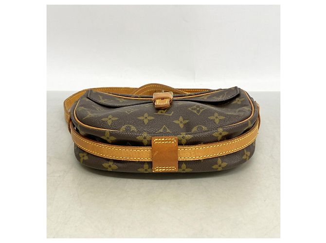Borsa a spalla Louis Vuitton Monogram Jeune Fille PM Marrone - vista 3