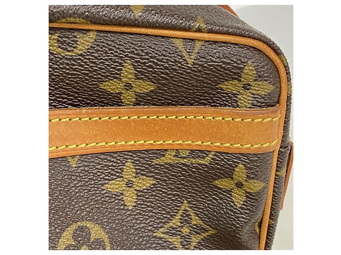 Borsa a spalla Louis Vuitton Monogram Jeune Fille PM Marrone - vista 6