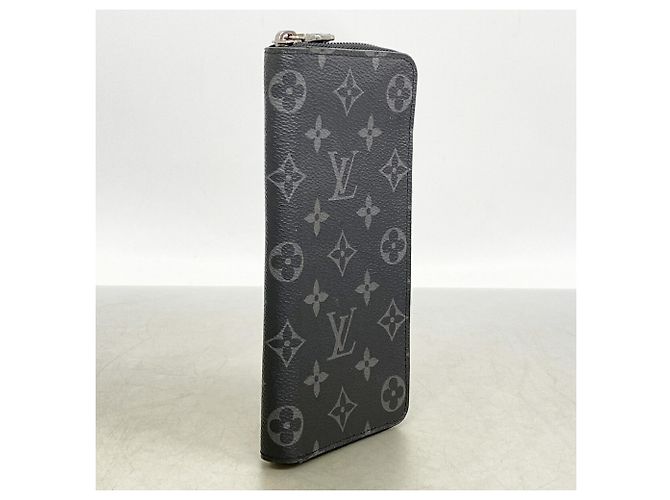 Carteira Zippy Louis Vuitton Monogram Eclipse Preto - vista 2