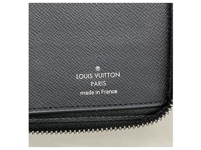 Carteira Zippy Louis Vuitton Monogram Eclipse Preto - vista 4