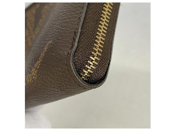 Louis Vuitton Monogram Giant Zippy Coin Purse Brown - view 6