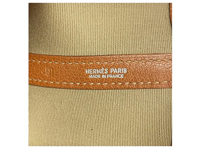 Hermès Borsa Tote Hermes Garden PM Arancione - vista 5