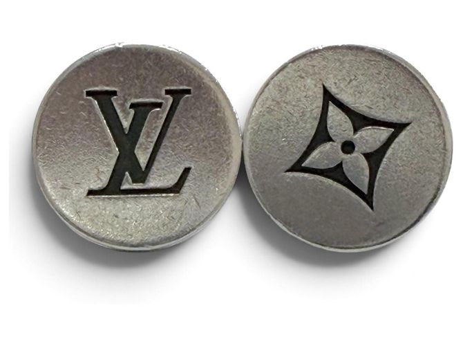 Louis Vuitton Silver 925 Stecker-Ohrringe Silber - Ansicht 3