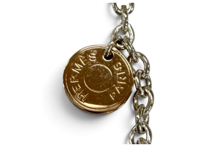 Hermès Hermes 925 AU750 Confetti Ohrringe Silber Golden - Ansicht 5