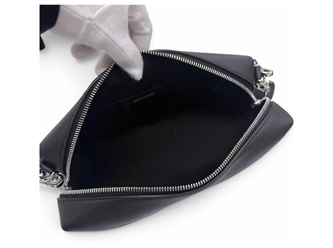 Fendi 7VA672 Louis Medium FF Metal Shoulder Bag Noir - vue 7