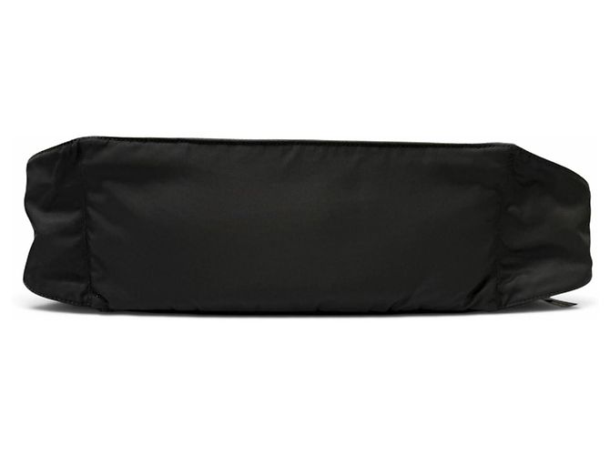 Borsa cintura Prada 1BL011 con logo Triangle Nero - vista 3