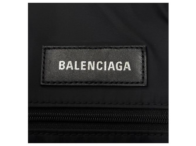 Balenciaga 644029 Army Small Nylon Leather 2-Way Tote Bag - vista 11