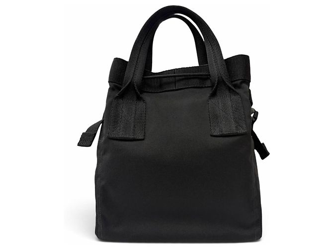 Balenciaga 644029 Army Small Nylon Leather 2-Way Tote Bag - vista 4