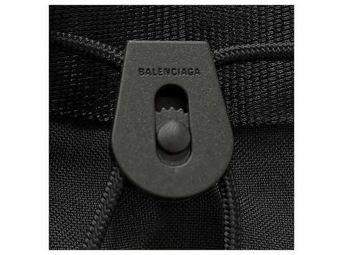 Balenciaga 644029 Army Small Nylon Leather 2-Way Tote Bag - vista 9